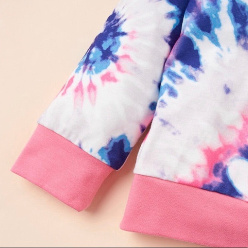Toddler 2-piece Girls Tie Dye Set - Picture 3 of 5